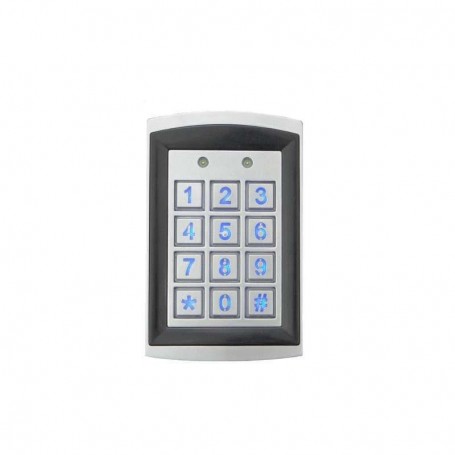 KRB1000 Digicode Clavier anti-vandale en alliage de zinc 2 relais avec bornier