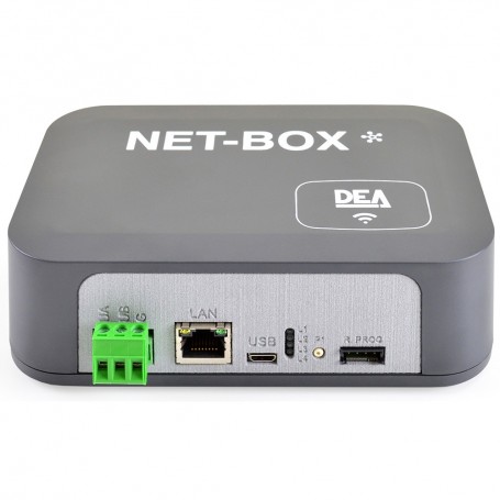 NET-BOX est le dispositif d'interface entre DEAsoftware et les dispositifs