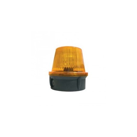 FEU ORANGE 24 V CONIQUE diam. 100 mm + ampoule
