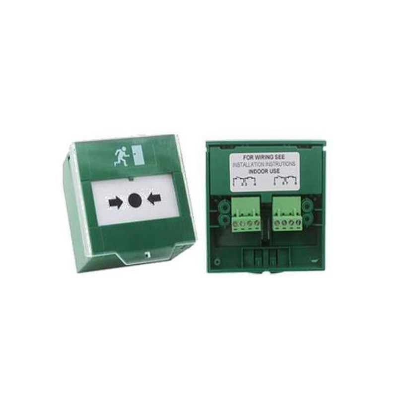 Bris De Glace Vert 2 Contact C NO NF Maxi 24V 3A bris-de-glace-vert-2-contact-c-no-nf-maxi-24v-3a