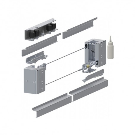 KA5102.002 - Multi-leaf telescopic kit for leaf up to 2m