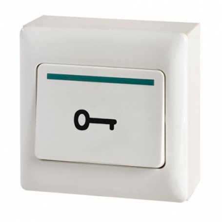 Bouton poussoir pour porte à verrouillage électronique ou