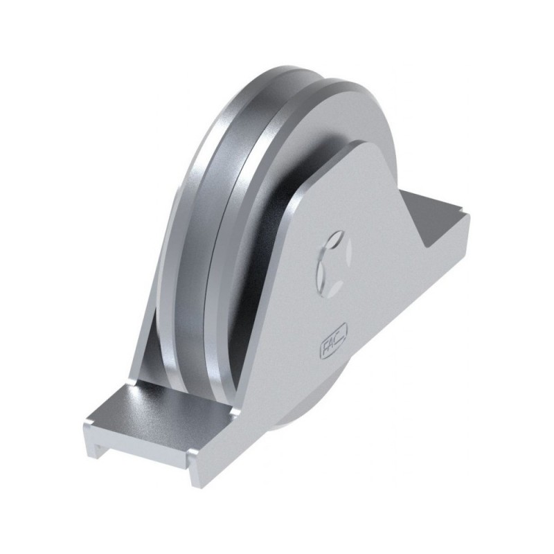 Roue en U avec support intérieur à souder