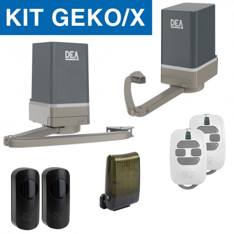KIT GEKO/X - Kit moteurs 24V + NET24N + Récept. incorporé