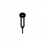 RIC _ Vis autof. tête  bombée cruciforme zinguée Ø2.9x16 UNI 6954