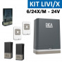 KIT LIVI 6/24X/M : Kit complet 24V capacité 600 Kg