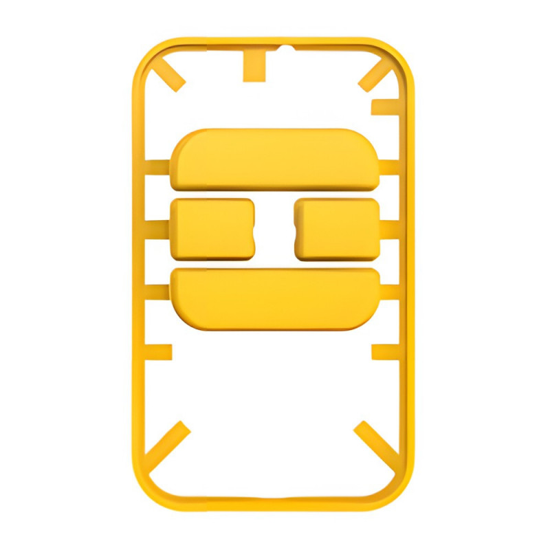 KIT GTX4 BUTTONS YELLOW DEA - Boutons jaune pour télécommandes GTX à 4 fonctions
