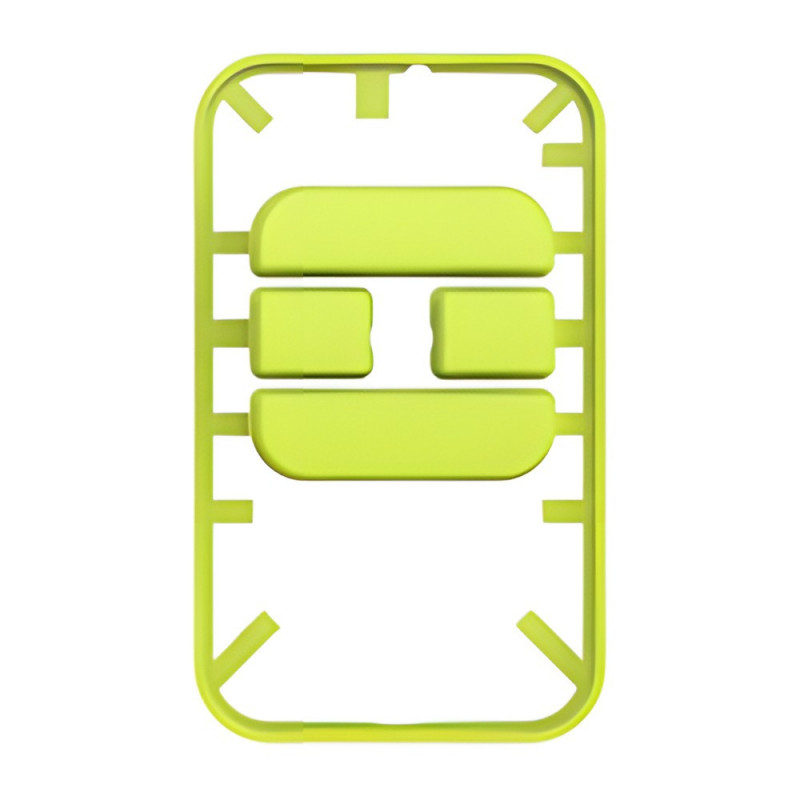 KIT GTX4 BUTTONS GREEN DEA - Boutons vert foncé pour télécommandes GTX à 4 fonctions