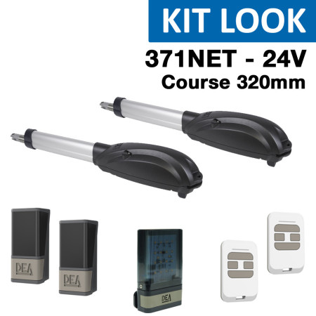 Kit LOOK 371NET 24V portail battant 3 m | DEA Sud Ouest
