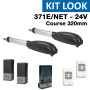 Kit LOOK 371E/NET 24V portail battant 2 m | DEA Sud Ouest