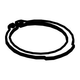 RIC _ Circlips externe Ø40 UNI 7435-40