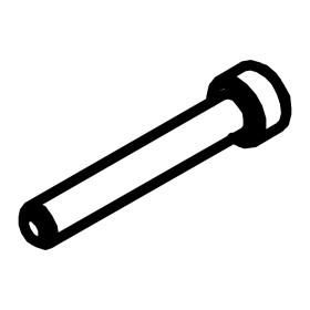 RIC _ Vis TCHC 8.8 zinguée M6x40 demi-filet UNI 5931