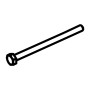 RIC _ Vis TH  8.8 zinguée M4x60 demi-filet UNI 5737