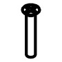 RIC _ Vis TF cruciforme inox M3x20 UNI 7688