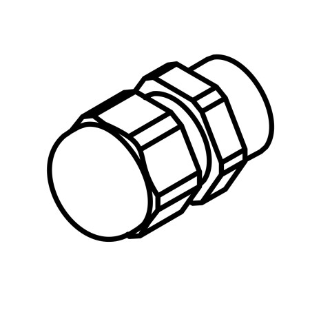 RIC _ Presse-étoupe polyamide M16x1,5 Øcâble 5-10 NOIR
