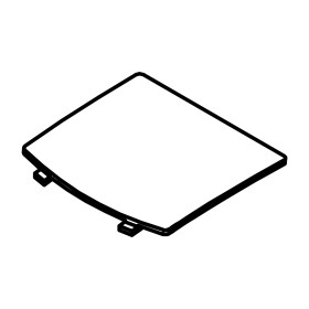 RIC _ Plaque vitrée pour carter Livi 900 (série2)