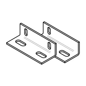 RIC _ Equerre de fixation pour base 120x37x50 zinguée