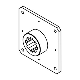 RIC _ Support de fixation pour oméga Stop (série 2)