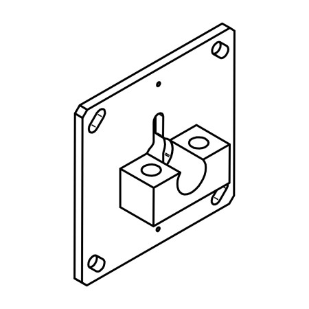 RIC _ Support de fixation pour oméga
