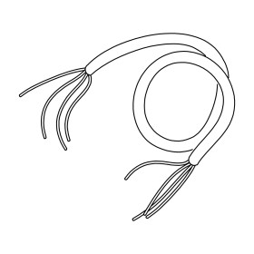 RIC _ Câble gris 4x1,5 L1000 Stop