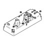 RIC _ Groupe calotte moteur supérieure Angolo+douilles