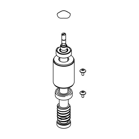 RIC _ Groupe arbre moteur avec roulements pour gulliver 18NET-25RRT