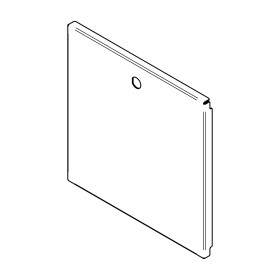 RIC _ Porte supérieure de STOP/N INOX peinte RAL 7016