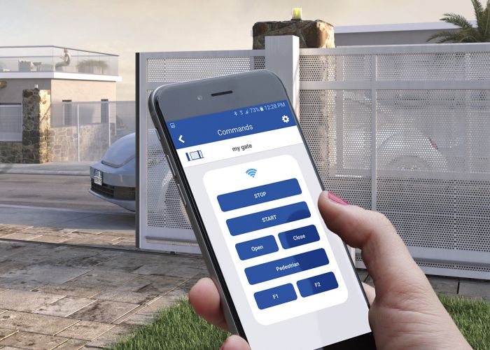 Commande DEAuser du portail ANGOLO par smartphone