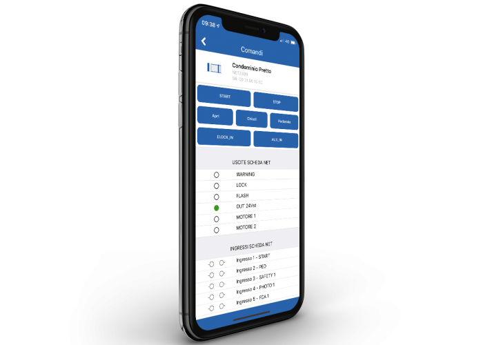 Commande du portail par smartphone avec DEAuser